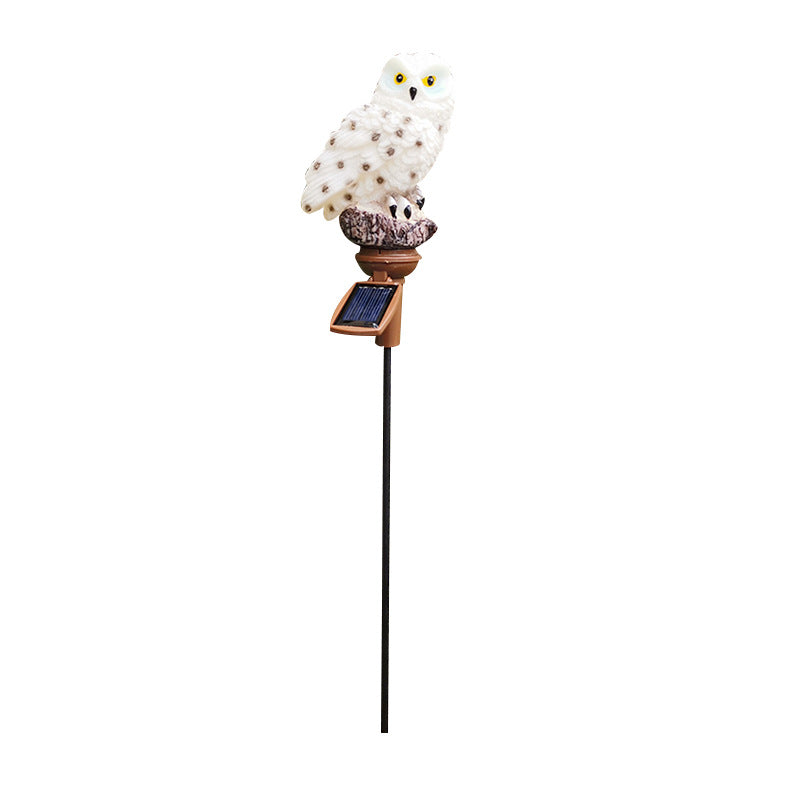 Solar LED Owl Light for Garden or Yard