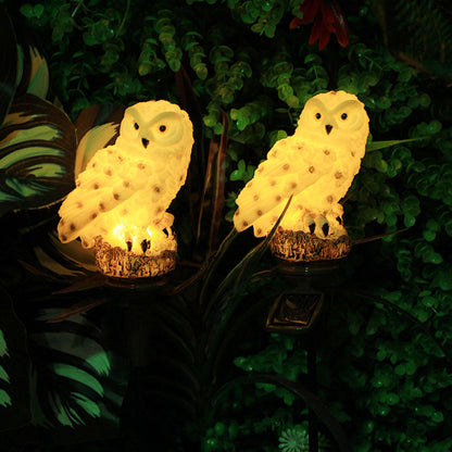Solar LED Owl Light for Garden or Yard