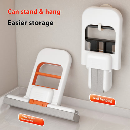 Portable Folding Mini Mop - Conquer Messes Effortlessly!