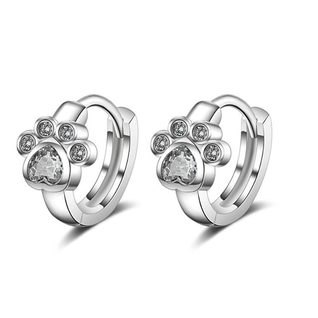 Paw Print Earrings - Wrap Your Ears In Animal Love!