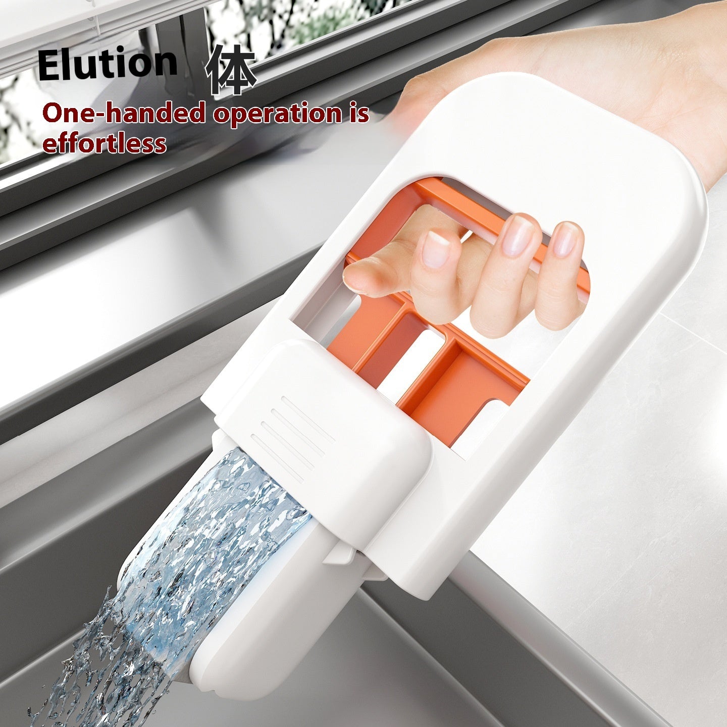 Portable Folding Mini Mop - Conquer Messes Effortlessly!