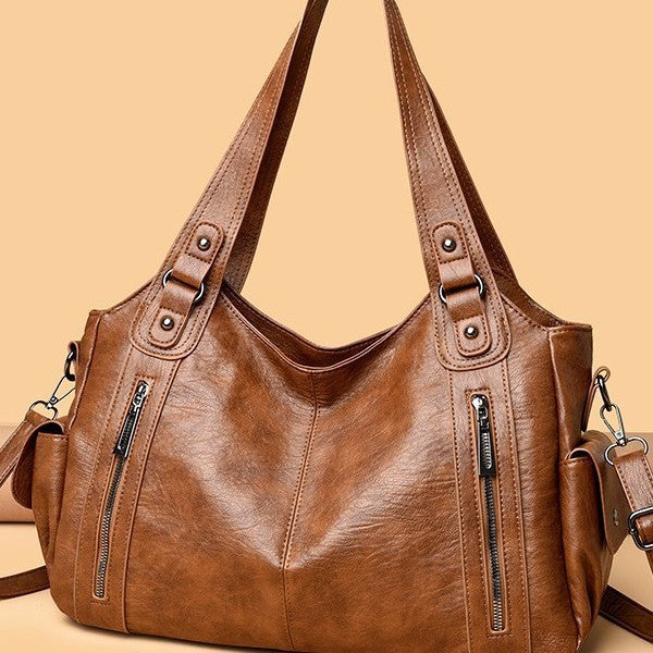 Large Capacity Leather Women's Bag - The Bag That Defines Luxury