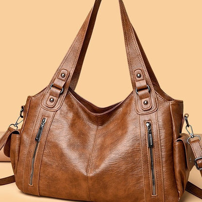 Large Capacity Leather Women's Bag - The Bag That Defines Luxury