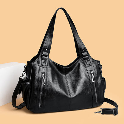 Large Capacity Leather Women's Bag - The Bag That Defines Luxury