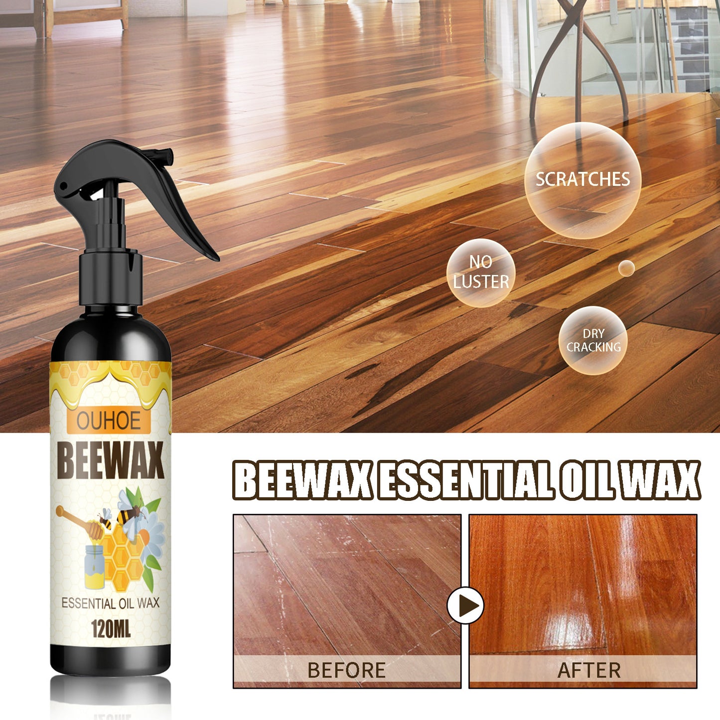 Scratch Restoration for Wood Furniture and Floors!