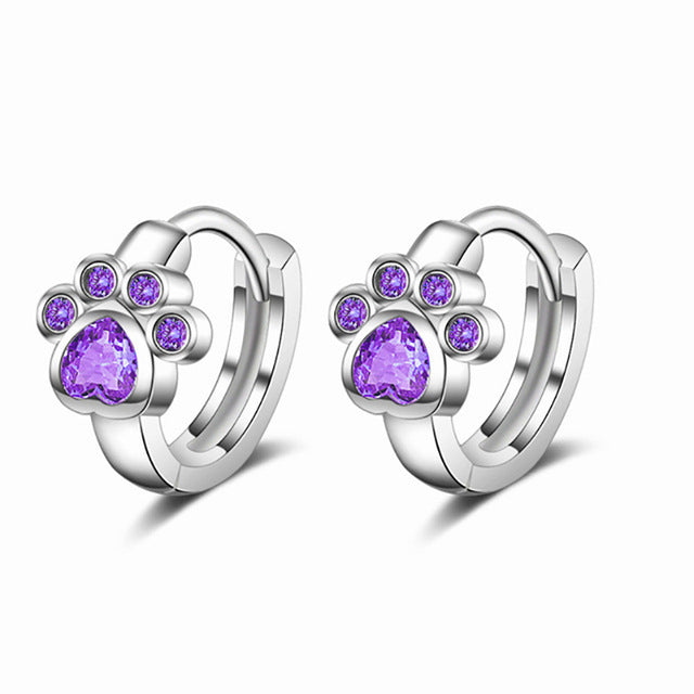 Paw Print Earrings - Wrap Your Ears In Animal Love!