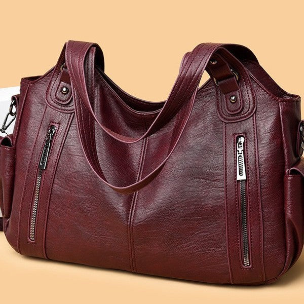 Large Capacity Leather Women's Bag - The Bag That Defines Luxury