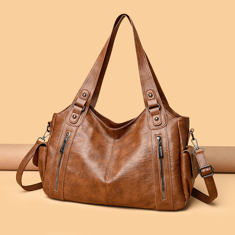 Large Capacity Leather Women's Bag - The Bag That Defines Luxury