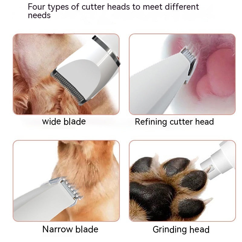 Pet Grooming Kit for Dogs Cats Animals - One Kit, Four Tools!