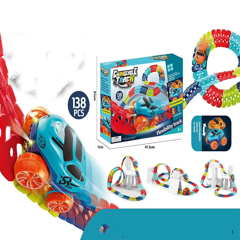 Flexible Car Track - Creative and Fun!!