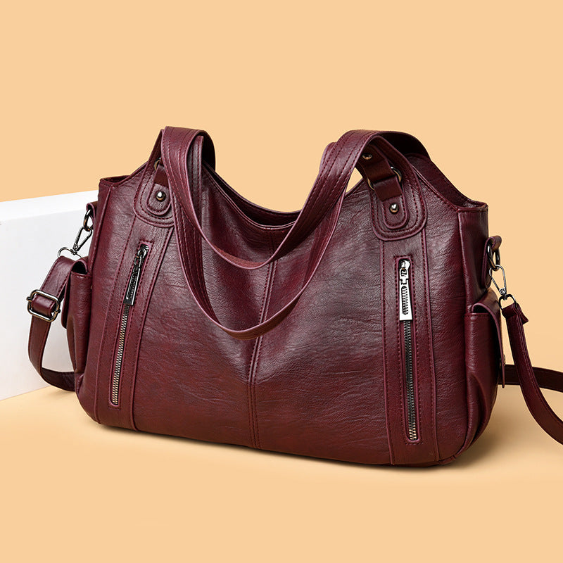 Large Capacity Leather Women's Bag - The Bag That Defines Luxury