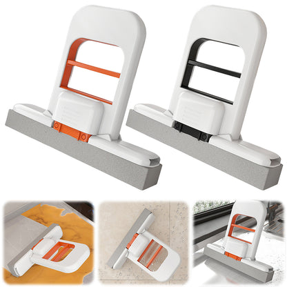 Portable Folding Mini Mop - Conquer Messes Effortlessly!