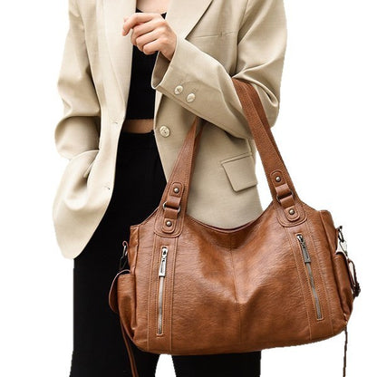 Large Capacity Leather Women's Bag - The Bag That Defines Luxury