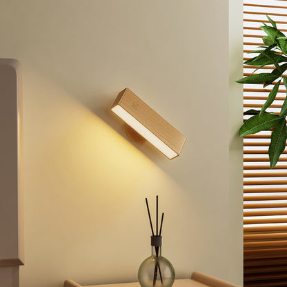 Adjustable Wooden Lamp - Bedside, Bathroom, Garage......Anywhere!!