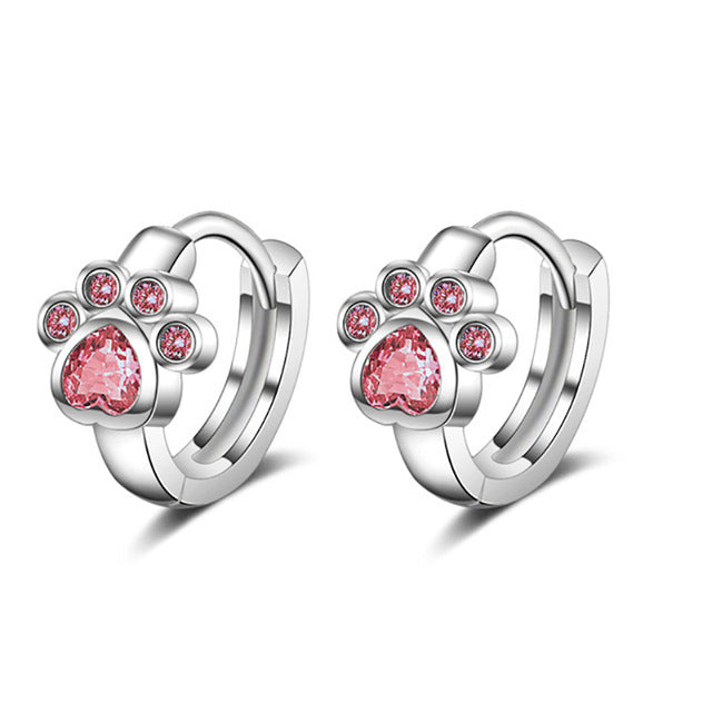 Paw Print Earrings - Wrap Your Ears In Animal Love!