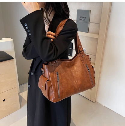Large Capacity Leather Women's Bag - The Bag That Defines Luxury