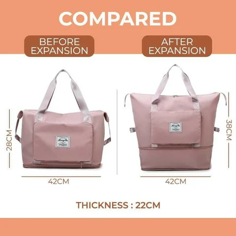 Foldable Travel Bag - Spacious and Practical Travel Bag