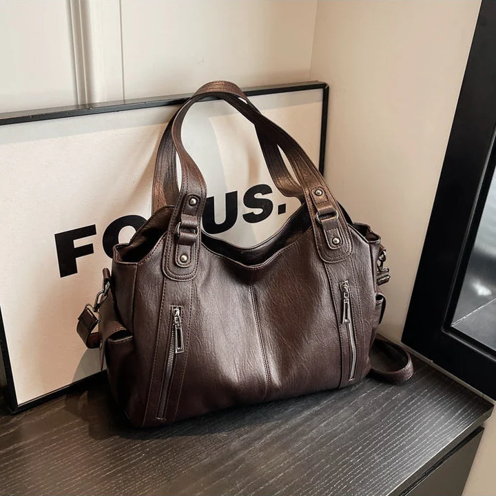 Large Capacity Leather Women's Bag - The Bag That Defines Luxury