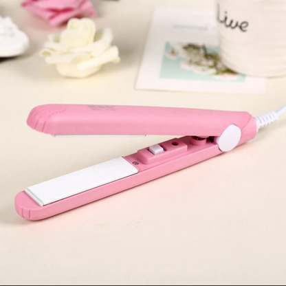 Salon Style Mini Hair Straightener Curls & Sleek Strands