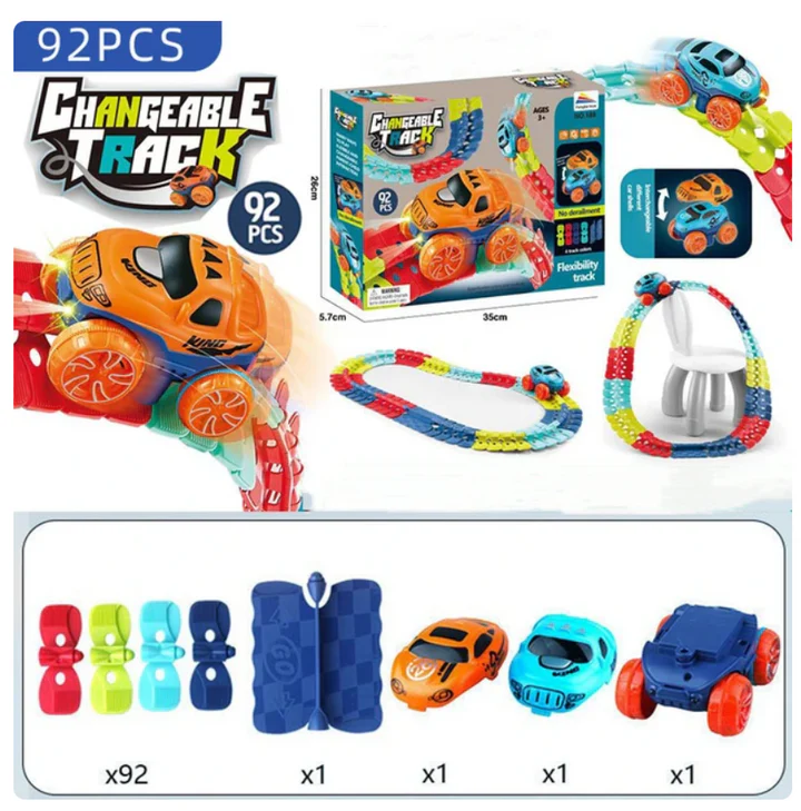 Flexible Car Track - Creative and Fun!!