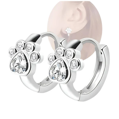 Paw Print Earrings - Wrap Your Ears In Animal Love!